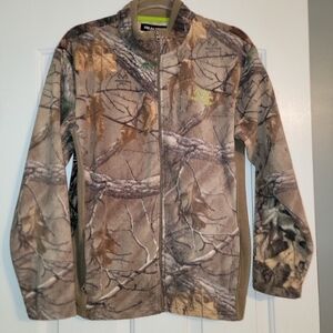 Realtree Brown and Green Camouflage Kids Jacket